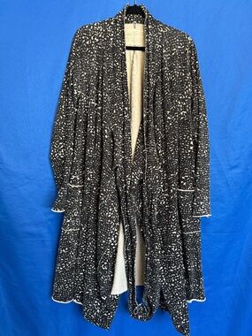 Rundholz Lightweight Coat, XL/Plus, All seasons Blk/White Polka dot